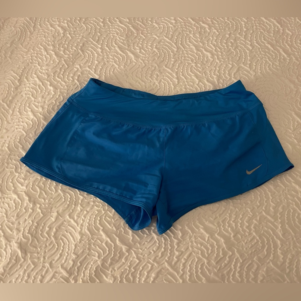 Nike blue athletic shorts